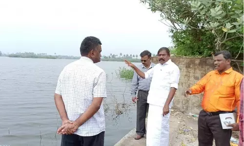 அந்தியூர் பெரிய ஏரியில், படகு இல்லம் அமைப்பு