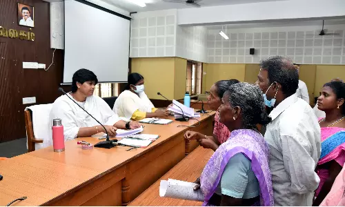 265 மனுக்கள் மீது நடவடிக்கை எடுக்க கலெக்டர் உத்தரவு