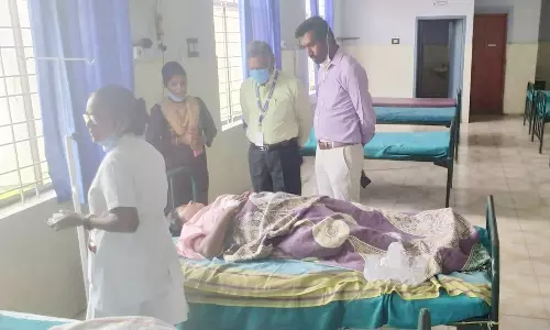 நாட்டறம்பள்ளி அரசு மருத்துவமனையில் சுகாதார துறை இணை இயக்குனர் ஆய்வு