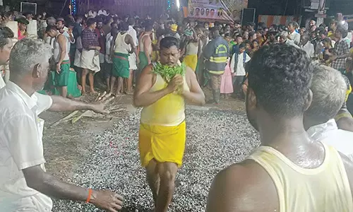 சீதளாதேவி மாரியம்மன் கோவிலில் தீமிதி திருவிழா