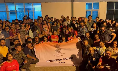 ஆபரேசன் காவேரி - சூடானில் இருந்து 2வது கட்டமாக 121 இந்தியர்கள் மீட்பு