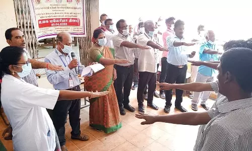 உலக மலேரியா தின விழிப்புணர்வு முகாம்