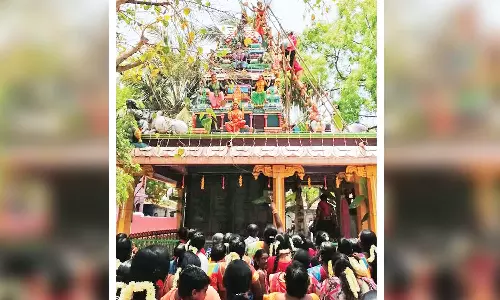 இடையர்காடு கிராமத்தில் சுந்தர விநாயகர்கோவில் வருசாபிஷேகம்