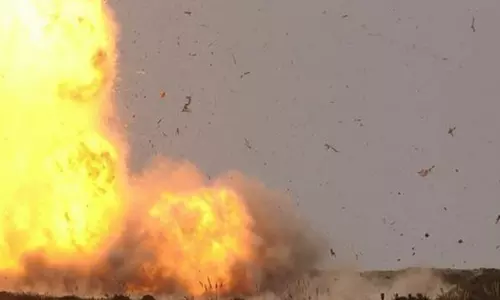 செங்கோட்டையில் மனைவி மீது நாட்டு வெடி வீசிய விவசாயி