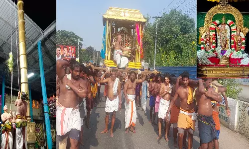 திருவள்ளூர் வீரராகவ பெருமாள் கோவிலில் பிரமோற்சவ விழா இன்று தொடங்கியது