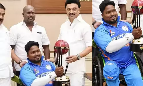 இந்திய சக்கர நாற்காலி கிரிக்கெட் அணி கேப்டன் என கூறி மோசடி: மாற்றுத்திறனாளி வாலிபர் மீது வழக்குப்பதிவு