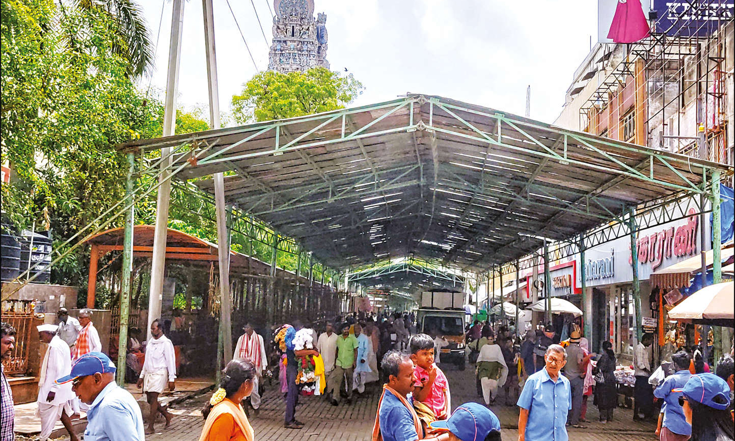மீனாட்சி அம்மன் திருக்கல்யாண விழாவில் பக்தர்கள் நெரிசல் இன்றி தரிசிக்க ஏற்பாடுகள்