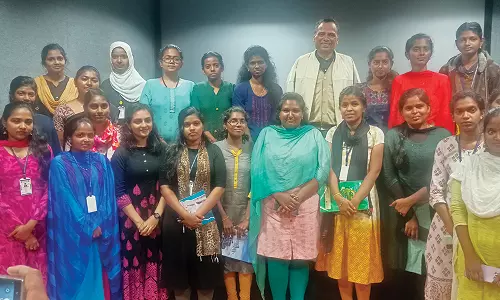 கொடைக்கானல் : டி.என்.ஏ ஆய்வு பயன்பாடு குறித்து மாணவிகளுக்கு விழிப்புணர்வு