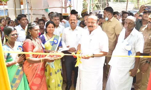 கடலூர் அருகே  ஊராட்சி ஒன்றிய தொடக்கப்பள்ளி நூற்றாண்டு விழா: அமைச்சர் எம்.ஆர்.கே. பன்னீர்செல்வம் பங்கேற்பு