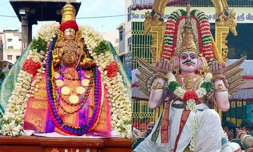திருவள்ளூர் வீரராகவர் கோவிலில் கருட சேவை: திரளான பக்தர்கள் தரிசனம்