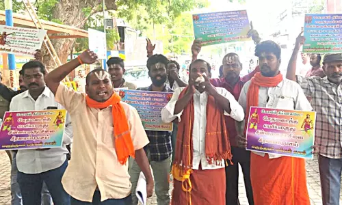 மருதிருவர் மக்கள் களம் ஆர்ப்பாட்டம்