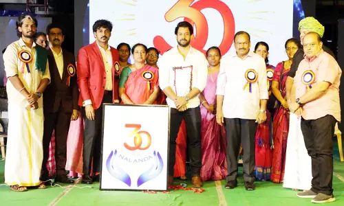 கிருஷ்ணகிரி நாளந்தா கல்விக் குழுமத்தின் 30-ம் ஆண்டு நிறைவு விழா