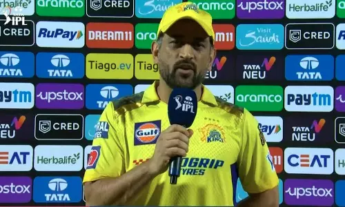 சிஎஸ்கே தோல்வி: முதல் 6 ஓவர்களில் அதிக ரன்கள் கொடுத்து விட்டோம்- டோனி