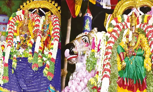 மீனாட்சி அம்மனுக்கு நாளை பட்டாபிஷேகம்: திருக்கல்யாண ஏற்பாடுகள் தீவிரம்