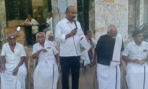 பாண்டமங்கலத்தில்சமூக விழிப்புணர்வு பிரசாரம்