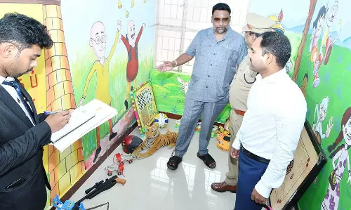 தேசிய குழந்தைகள் பாதுகாப்பு ஆணைய உறுப்பினர் ஆய்வு