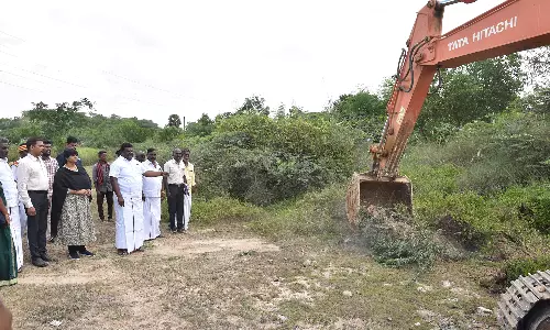 பெரியநாகலூர், மைக்கேல்பட்டியில் ஓடை தூர்வாரும் பணிகள்