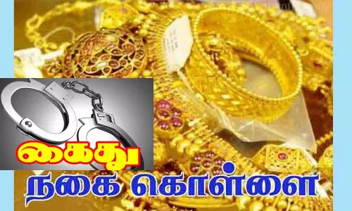 பீரோவை திறப்பதுபோல் நடித்து 13 பவுன் நகை திருடிய தொழிலாளி