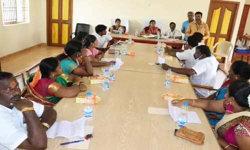 அம்மூர் பேரூராட்சியில் ரூ.26 லட்சத்தில் எல்.இ.டி விளக்குகள்