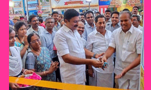 அரசு பொருட்காட்சி; அமைச்சர் திறந்து வைத்தார்