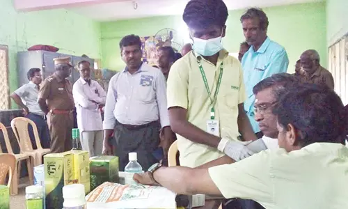 கும்பகோணம் கோட்ட போக்குவரத்து பணியாளர்களுக்கு மருத்துவ முகாம்