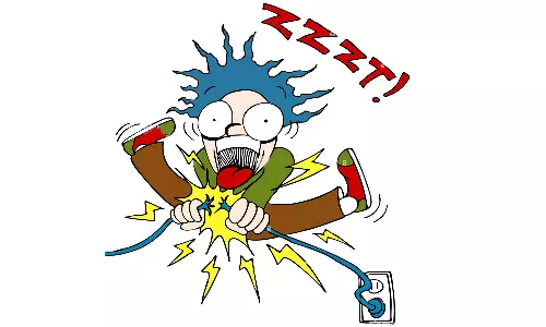 மின்சாரம் தாக்கி தொழிலாளி சாவு