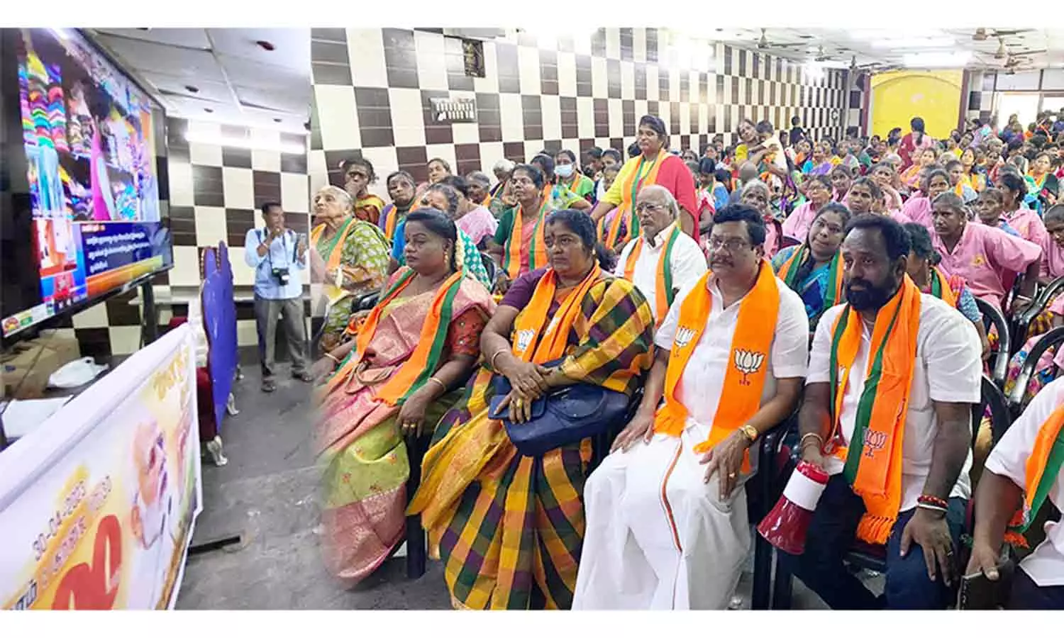 பல்வேறு கட்சியில் இருந்து 500 பேர் பா.ஜனதாவில் இணைந்தனர்