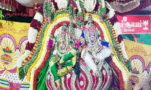 ஸ்ரீ ராமர் கோவிலில் திருக்கல்யாண வைபவம்