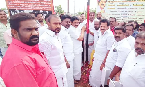 தி.மு.க. சார்பில் மே தின விழா