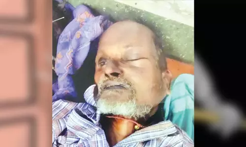 சேலம் புதிய பஸ் நிலையத்தில்  மயங்கி கிடந்த  முதியவர் சாவு