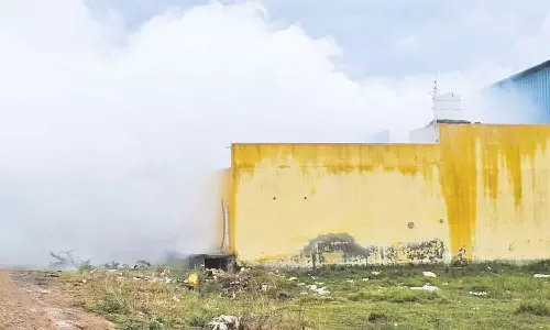 செங்குன்றம் அருகே தனியார் தொழிற்சாலையில் ரசாயன புகையுடன் வாயு கசிவு ஏற்பட்டதால் மக்கள் பீதி