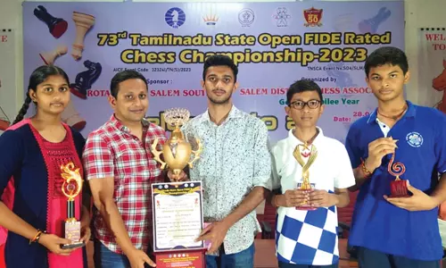 சேலத்தில் மாநில அளவிலான சதுரங்க சாம்பியன்ஷிப் போட்டிகள்