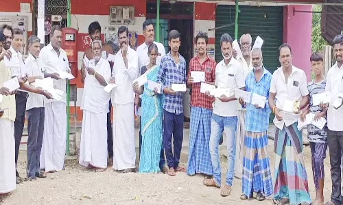 பா.ம.க. சார்பில் கடிதம் அனுப்பும் நிகழ்ச்சி