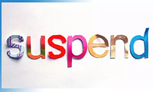 மதுபோதையில் குடிதண்ணீரை வீணடித்த ஊழியர் சஸ்பெண்டு