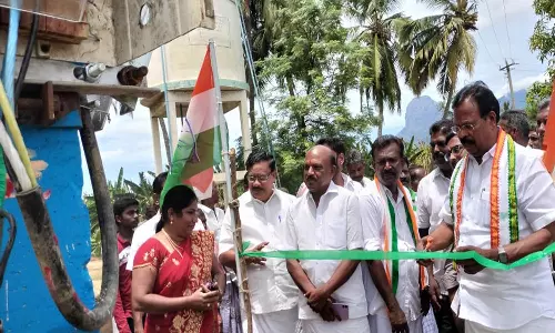 பொதுமக்களின் கோரிக்கையை ஏற்று கட்டளை கிராமத்தில் புதிய மின்மாற்றி- ரூபி மனோகரன் எம்.எல்.ஏ. திறந்து வைத்தார்