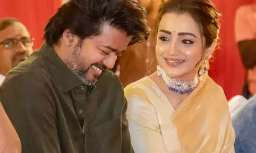 விஜய்-திரிஷா புகைப்படத்தை வெளியிட்ட லியோ படக்குழு