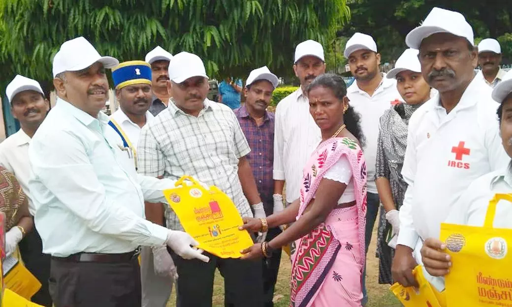 கிருஷ்ணகிரி பூங்காவில் மீண்டும் மஞ்சப்பை விழிப்புணர்வு நிகழ்ச்சி