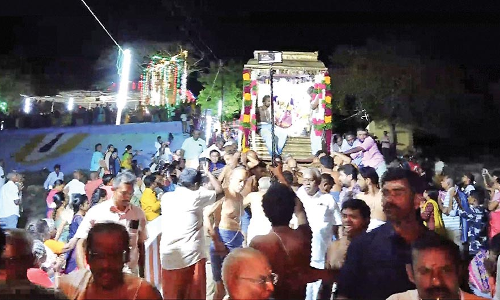 கருங்குளம் வெங்கடாசலபதி பெருமாள் கோவிலில் சித்ரா பவுர்ணமி விழா