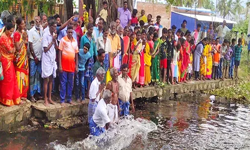 சிவகிரி அருகே கிருஷ்ணன் கோவிலில் சித்ரா பவுர்ணமி விழா