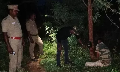 காரமடை அருகே சிறுத்தையை கண்காணிக்க 6 கண்காணிப்பு காமிராக்கள் பொருத்தம்