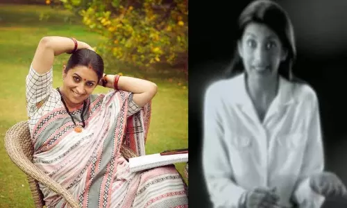 மாதவிடாய் சுகாதாரம் குறித்து 25 ஆண்டுகளுக்கு முன்பு நடித்த விளம்பரத்தை பகிர்ந்த ஸ்மிருதி இரானி