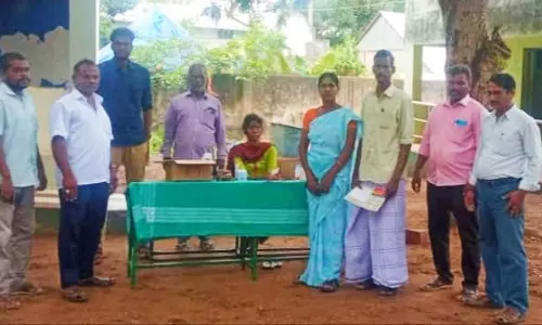 ஆண்டிமடம் அரசுப்பள்ளியில் இலவச மருத்துவ முகாம்