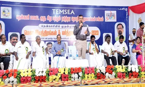 தென்காசியில் எந்திரங்கள்- வர்த்தக கண்காட்சி