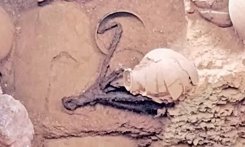 ஆதிச்சநல்லூர் அகழாய்வு பணியில் இரும்பால் ஆன நங்கூரம் கண்டுபிடிப்பு