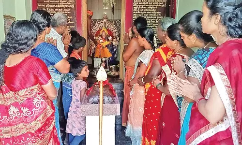 கோவில்பட்டி பூமாதேவி ஆலயத்தில் சிறப்பு பூஜை