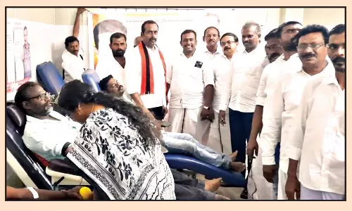 ம.தி.மு.க.சார்பில் ரத்ததான முகாம்