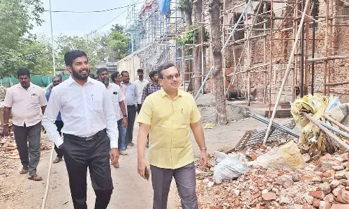 நாகையில், தொல்லியல் குழுவினர் ஆய்வு