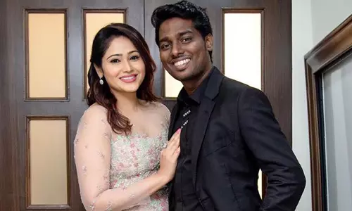 குழந்தையின் பெயரை அறிவித்த அட்லீ -பிரியா