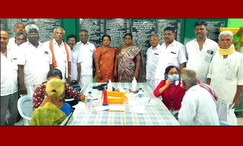 இலவச கண் பரிசோதனை முகாம்