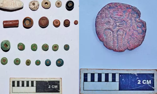 திருக்களூரில் நடந்துவரும் அகழாய்வு பணியில் ஏராளமான பொருட்கள் கண்டுபிடிப்பு